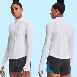 Under Armour Speed Stride Attitude ½ Zip Long Sleeve Top Size L